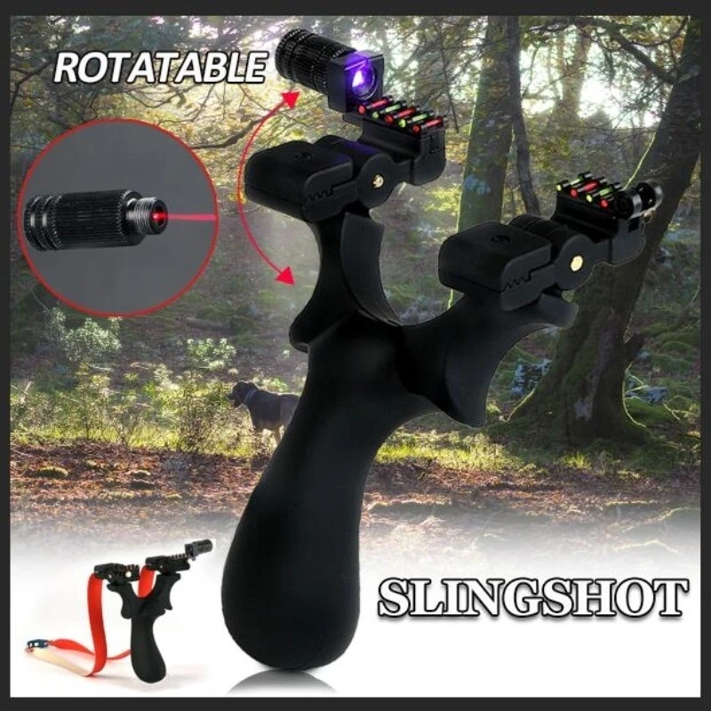 Rangefinder Laser Hunting - Multifunctional Optical Fiber Slingshot with Infrared