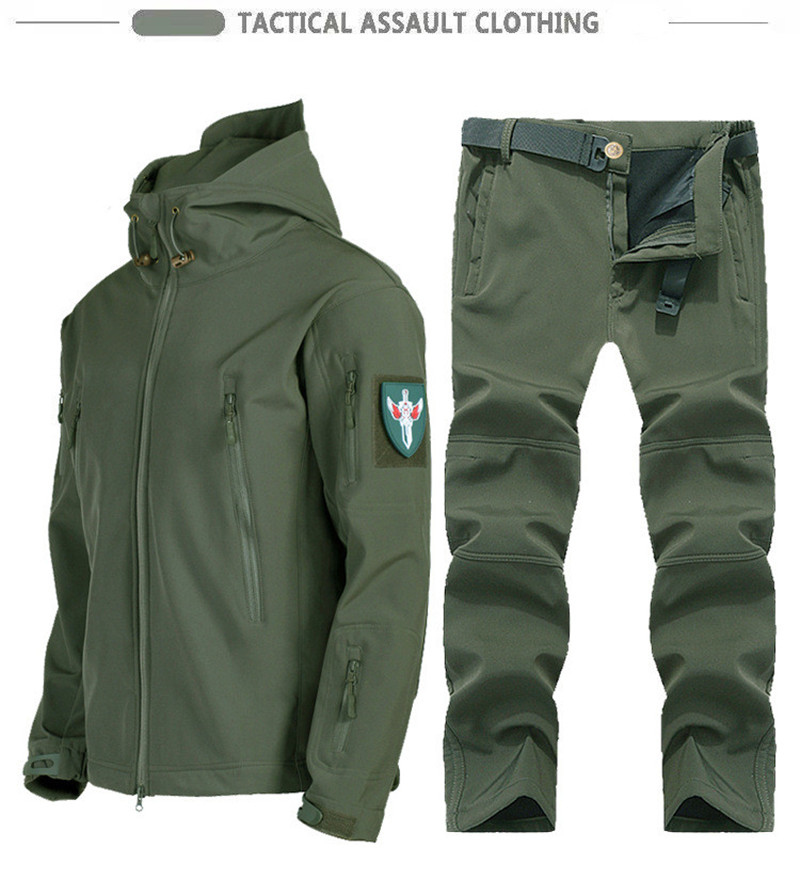 New Soft Shell Tactical Jacket - Hunting & Outdoor Supplies Photos review and price