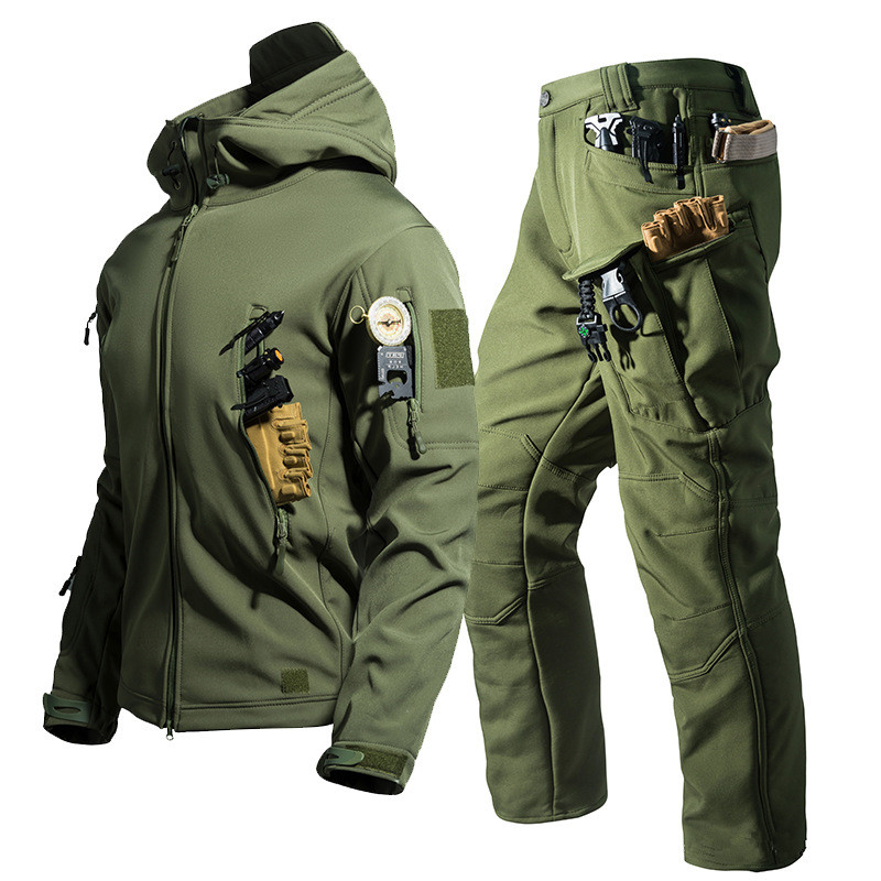 New Soft Shell Tactical Jacket - Hunting & Outdoor Supplies Photos review and price