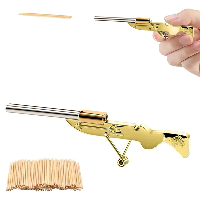 Mini Toothpick Gun Guntoy Toot - Outdoor Hunting Toys review and price
