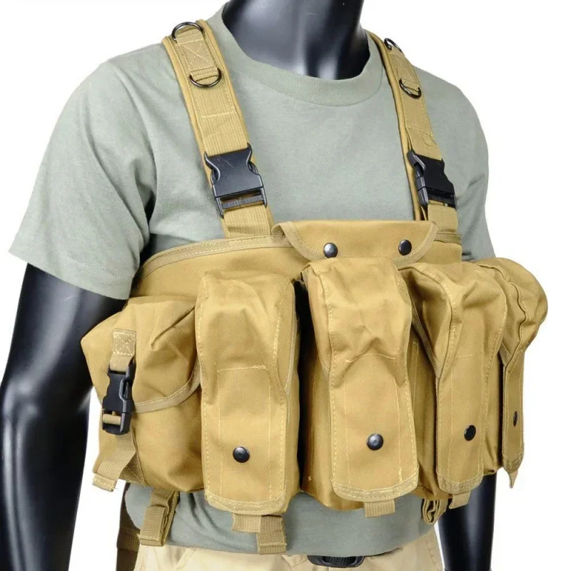 AK Chest Rig Vest AK 47 Molle  - Outdoor Hunting Toys review and price