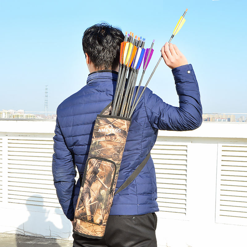 Camo Canvas Back Quiver Portab - Quiver Arrow Back review and price
