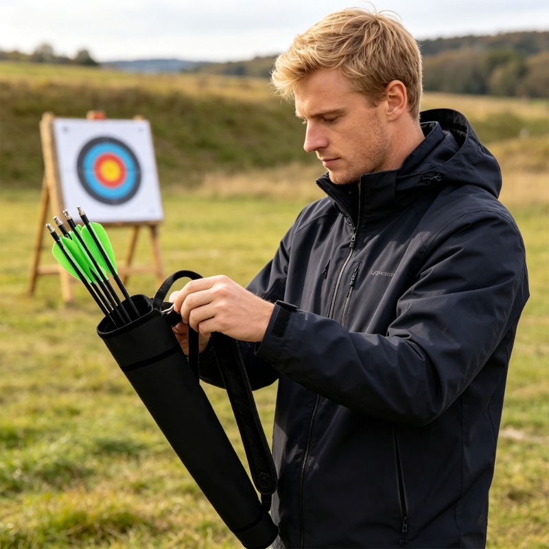 Archerys Holder Adult Arrows Q - Quiver Arrow Back review and price