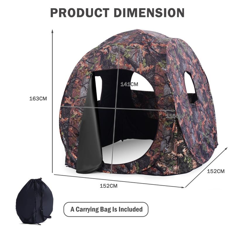 3 Person Pop Up Hunting Tent,  - Hunting & Outdoor Supplies Photos review and price