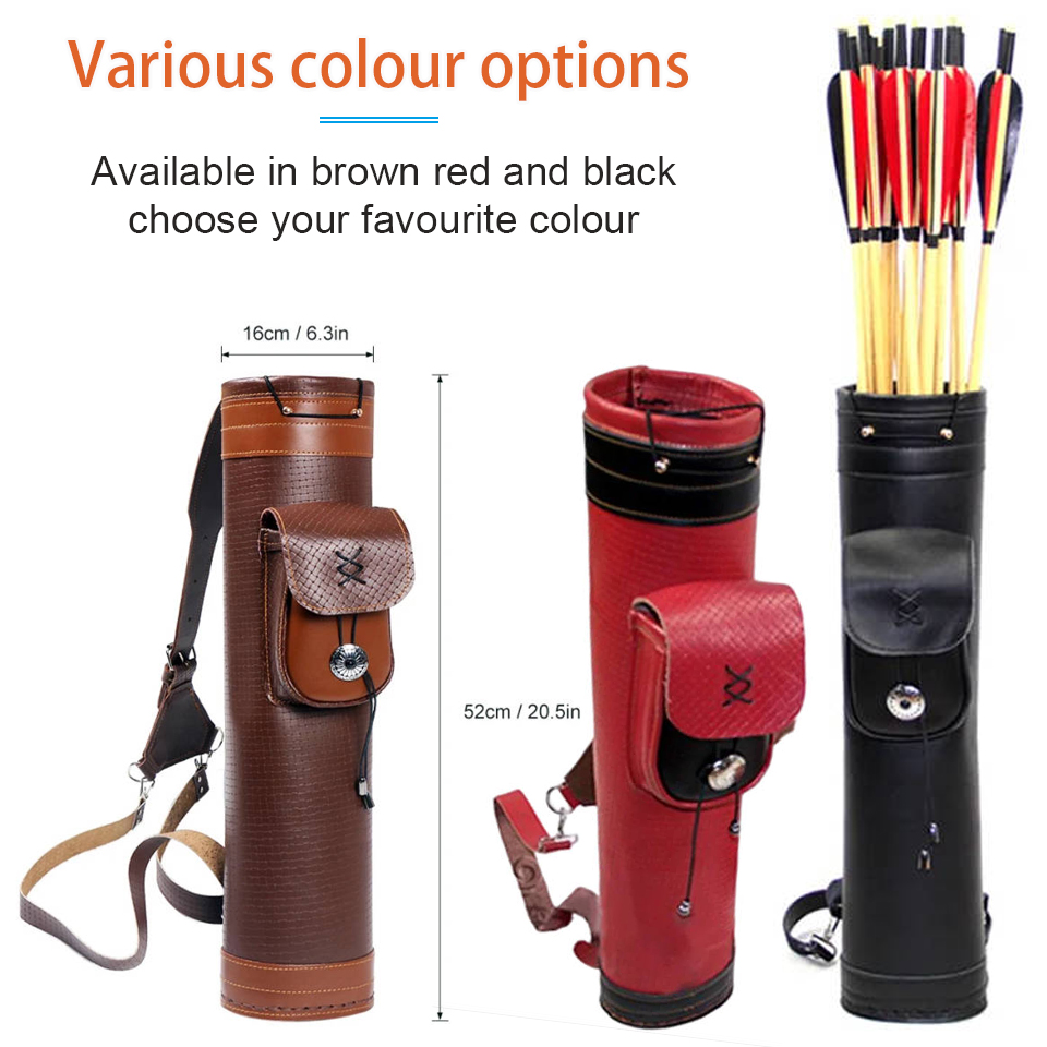 52cm Traditional Portable Pouc - Quiver Arrow Back review and price