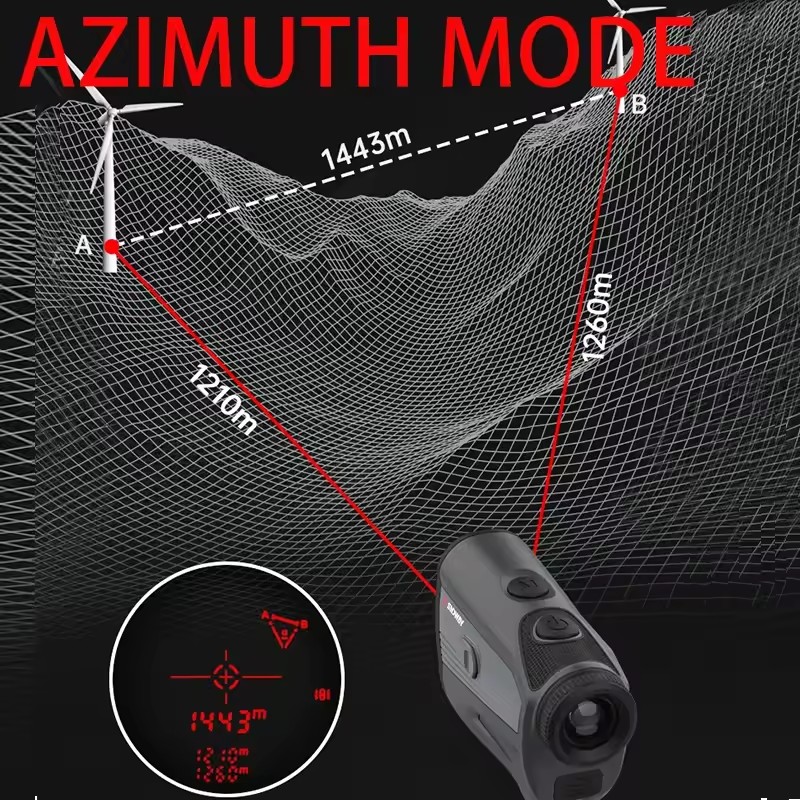 Laser Rangefinder 1000-2000M l - Rangefinder Laser Hunting review and price
