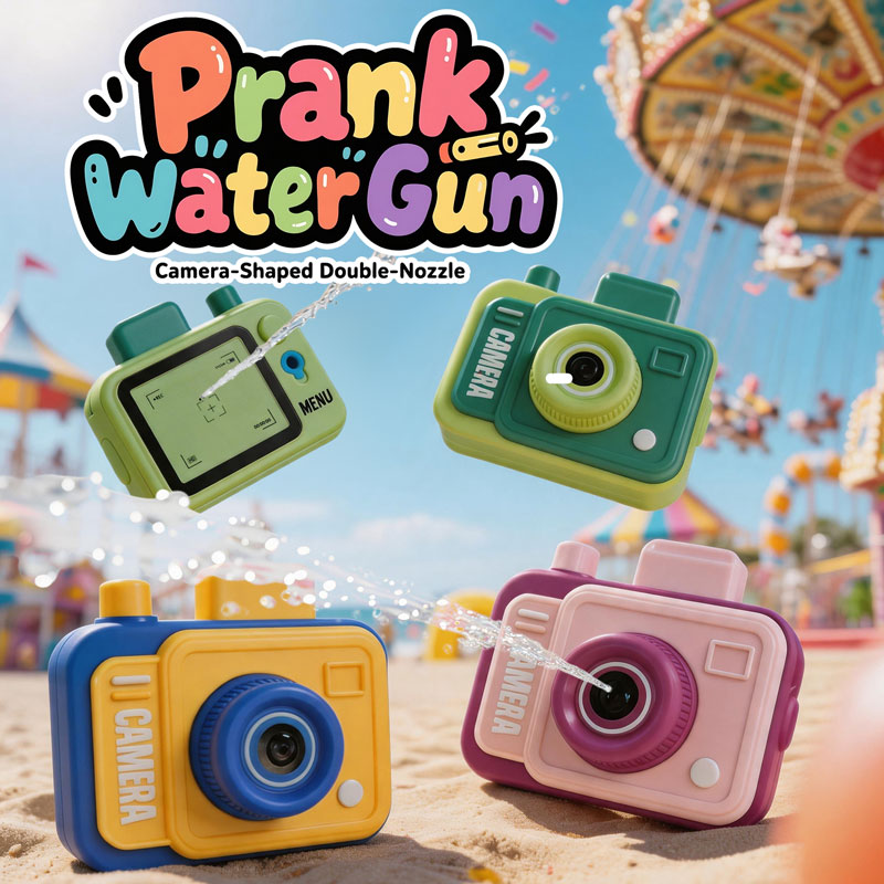 Double-sided Water Gun Camera  - Outdoor Hunting Toys review and price