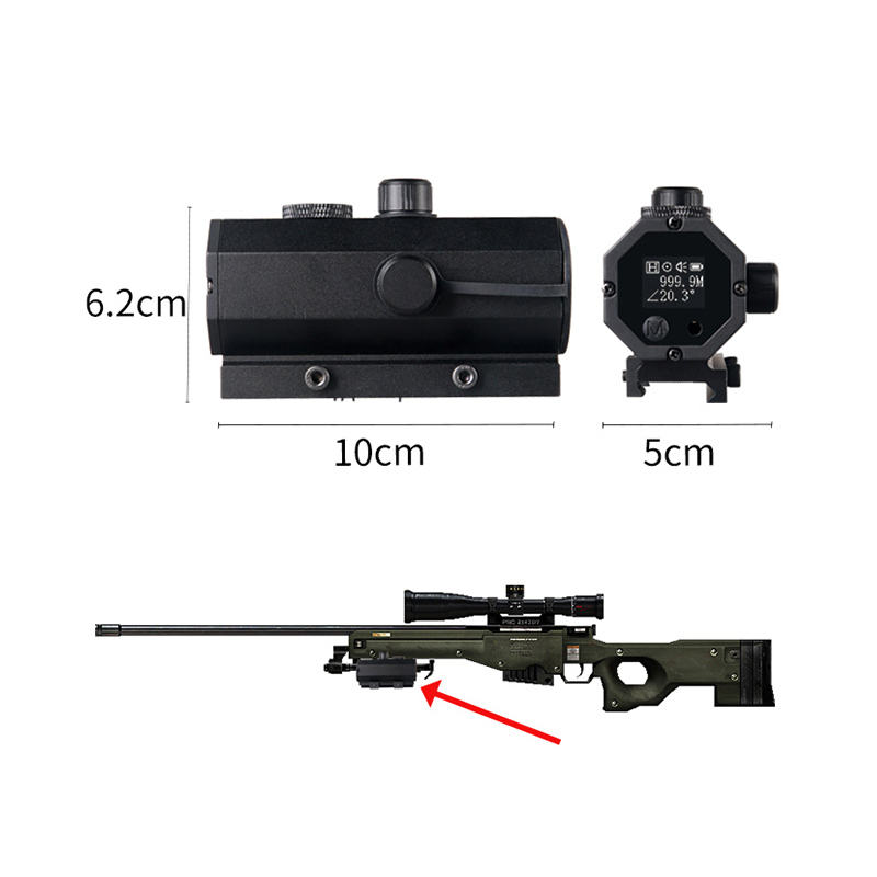 MINI8 Plug-in 1200m Ranging De - Rangefinder Laser Hunting review and price