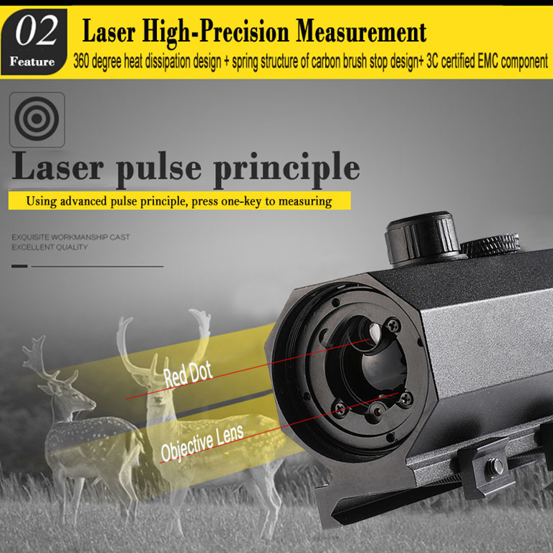 MINI8 Plug-in 1200m Ranging De - Rangefinder Laser Hunting review and price