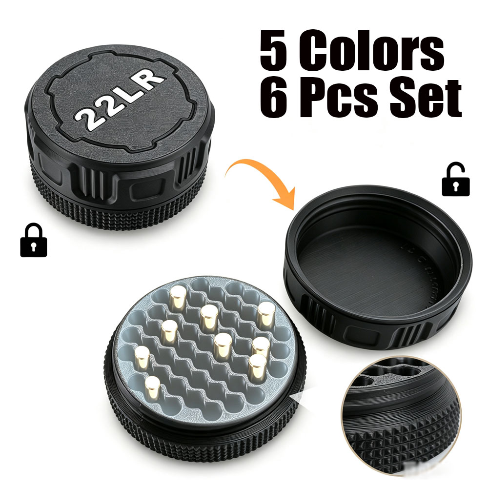 6Pcs Ammo Storage Box .22LR 55 - Hunting & Outdoor Supplies Photos review and price