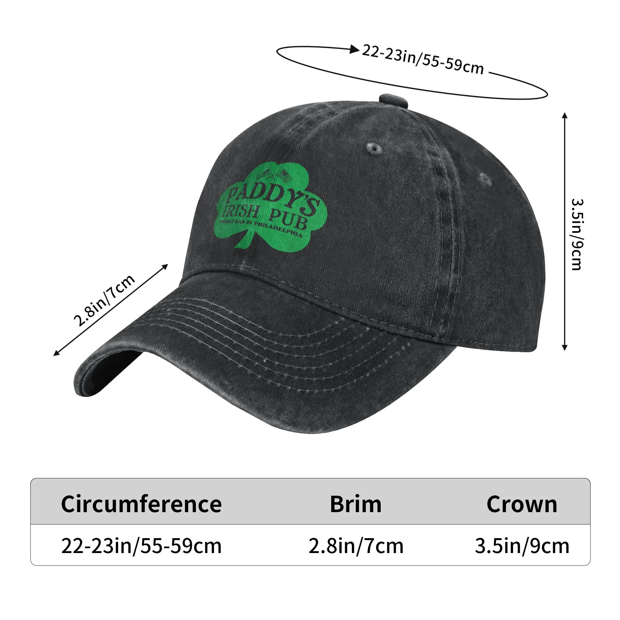 Baseball Cap Paddy’s Worst Bar - Outdoor Hunting Logo review and price