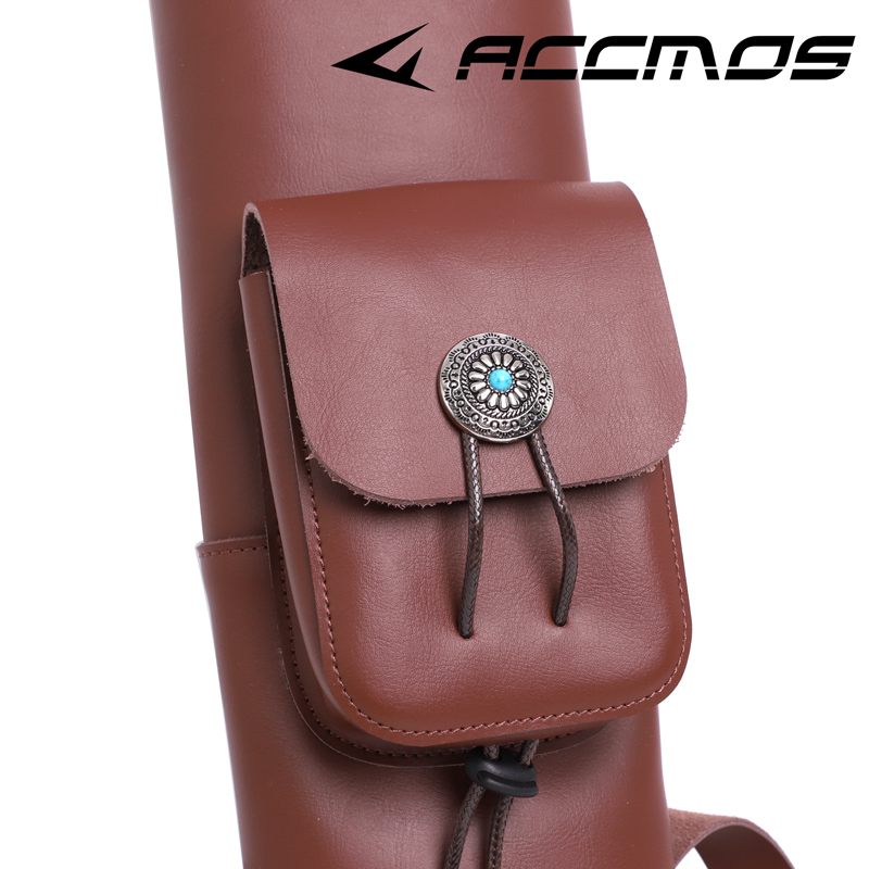 Archery Cowhide Leather Horseb - Quiver Arrow Back review and price
