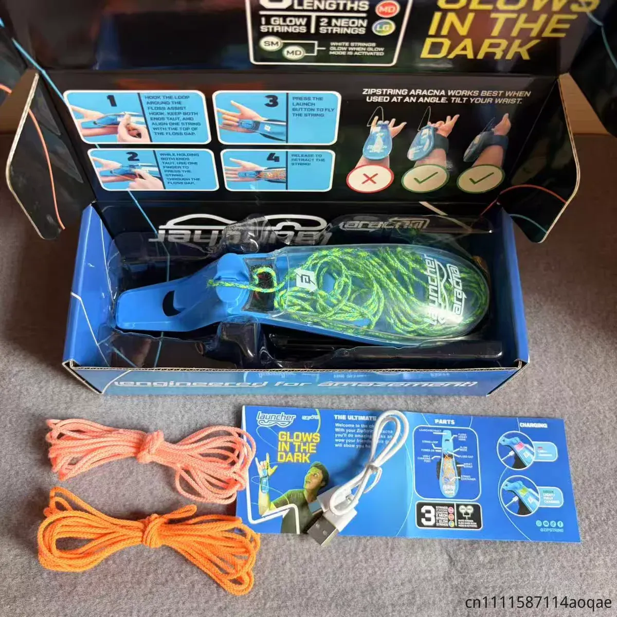 Hot Luminous Rope Launcher Cre - Outdoor Hunting Toys review and price