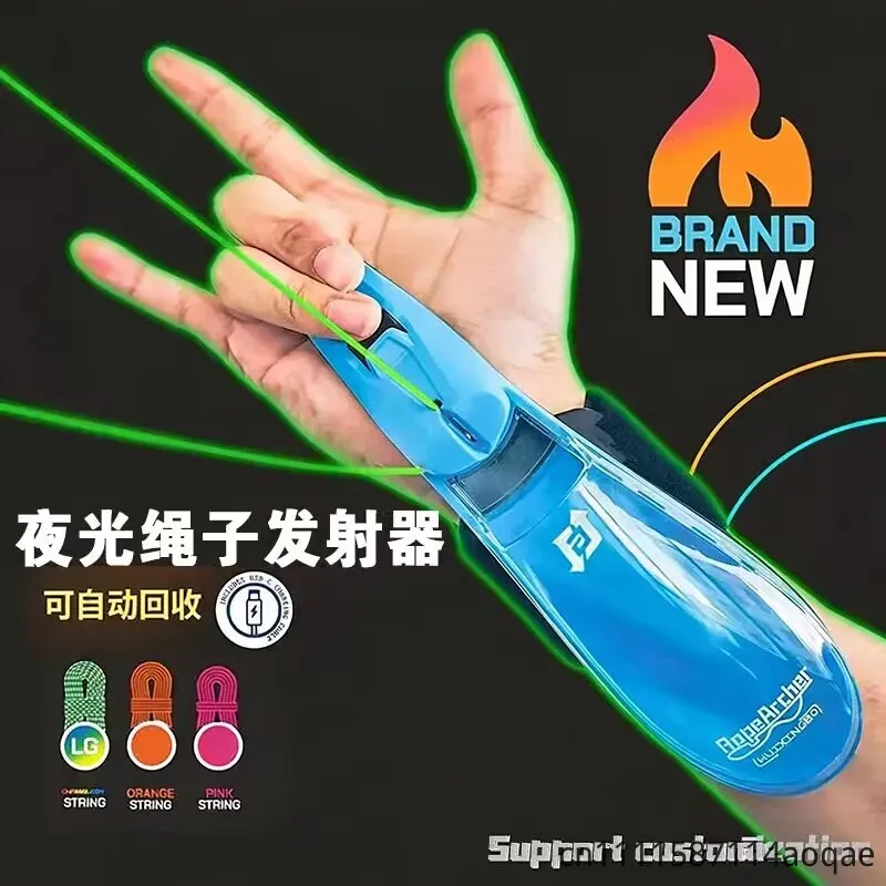 Hot Luminous Rope Launcher Cre - Outdoor Hunting Toys review and price