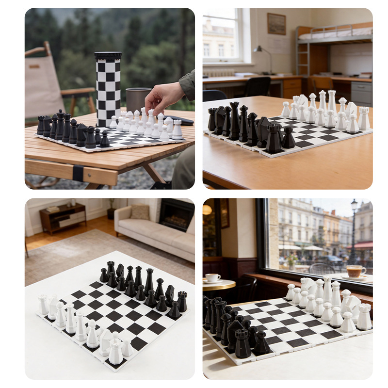 2 in 1 Portable Chess Game Set - Outdoor Hunting Toys review and price