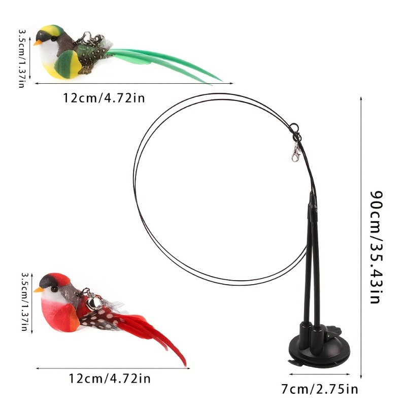 Interactive Cat Wand - Anti-Sl - Outdoor Hunting Toys review and price
